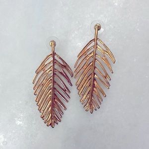 Leaf earrings